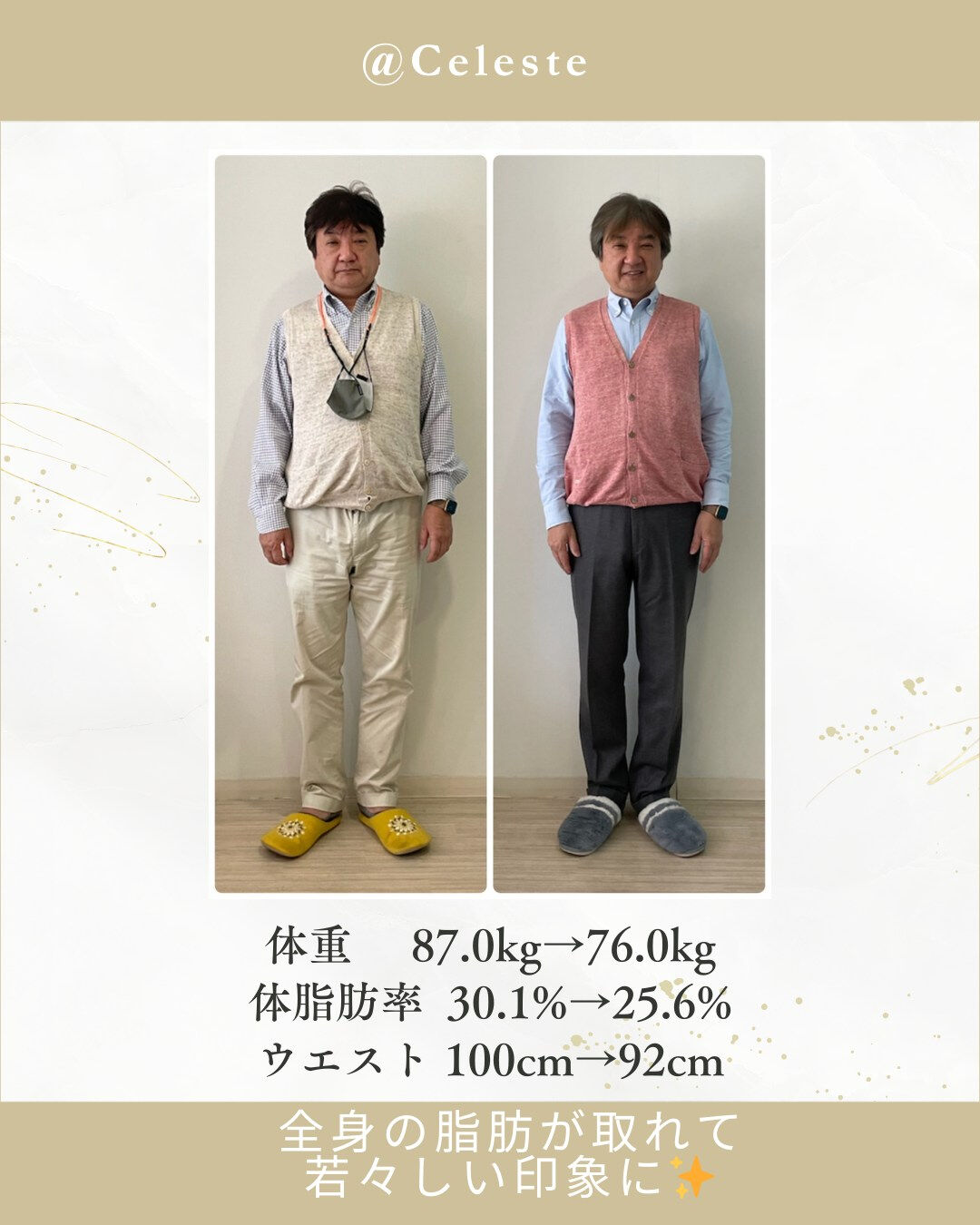 【オーナー夫も耳つぼで−11kg！】